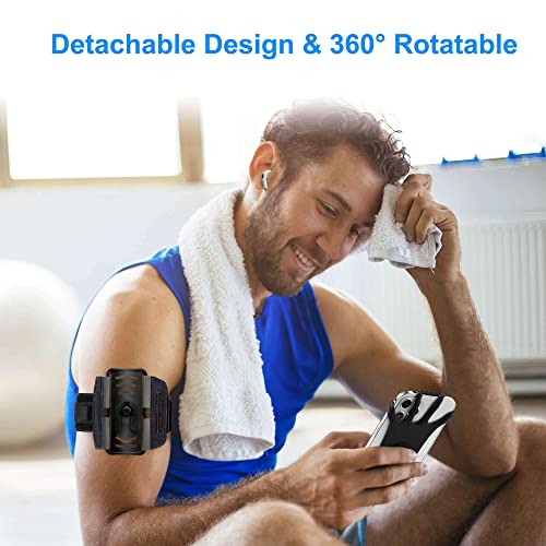 50 Pack Cell Phone Holder Armband - Reflective & Adjustable Wristband Strap Arm Bands Case Compatible with iPhone 16 15 14 13 12 Mini Pro Max Plus Samsung Galaxy Pixel for Workout Exercise Sports - color: 50 Pack Black