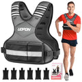 Adjustable Weighted Vest Women, 6-12 Lb Ruck Vest with 6 Ironsand weights - color: Gray, size: 20-32 Lbs