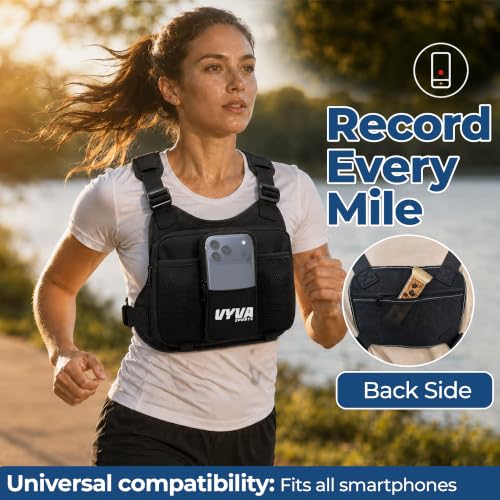Chest Pack, Tactical Chest Rig, Running Vest Phone Holder