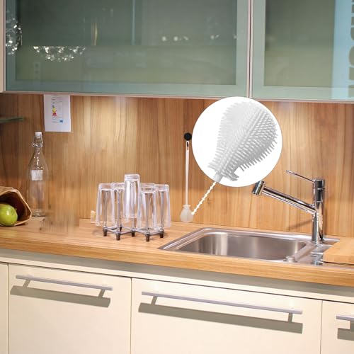 2-Pack Expandable Bottle Drying Rack, Gray - color: Gray