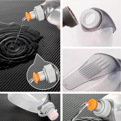 HECHZSO Water Bottle for Running 1Pack 250ml Bottle with Clip and 1 Pack 500ml TPU Soft Flask