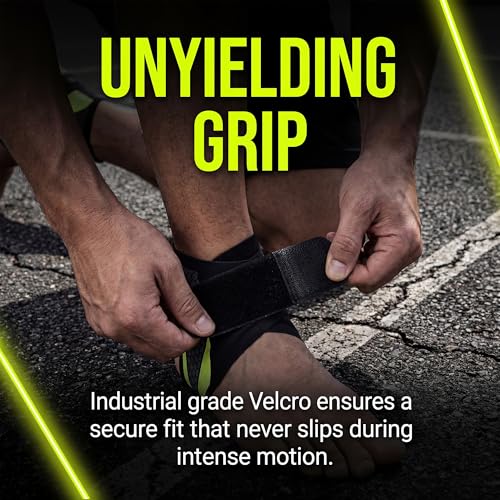 2-Pack Ankle Support Brace Ankle Stabilizer Green - color: Green