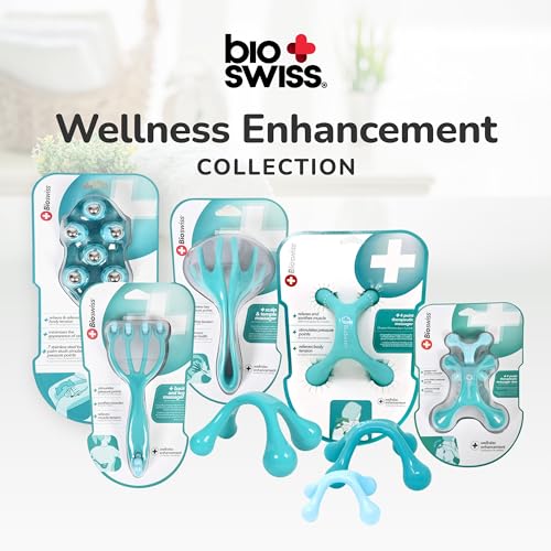 BioSwiss Head Massager, Handheld Scalp and Temple Tingler and Scratcher, Relaxing Hair and Head Stimulation Tool - style: Scratcher