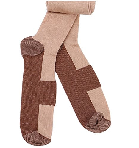 Graduated Compression Socks (5 Pair) Calf High Men Women Support Stocking.