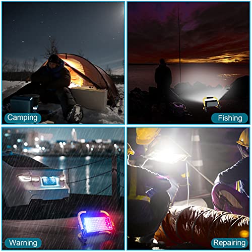 ERAY LED Solar Work Light Rechargeable Outdoor - size: 13500mAh