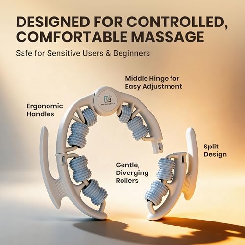 Anti Cellulite Roller, Lymphatic Drainage Massager, Fascia Blaster by M3