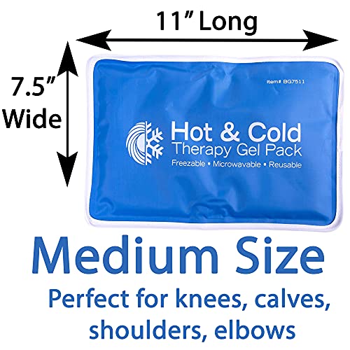 Roscoe Hot Cold Pack Combo, All 3 Sizes, Blue - size: All 3 Sizes