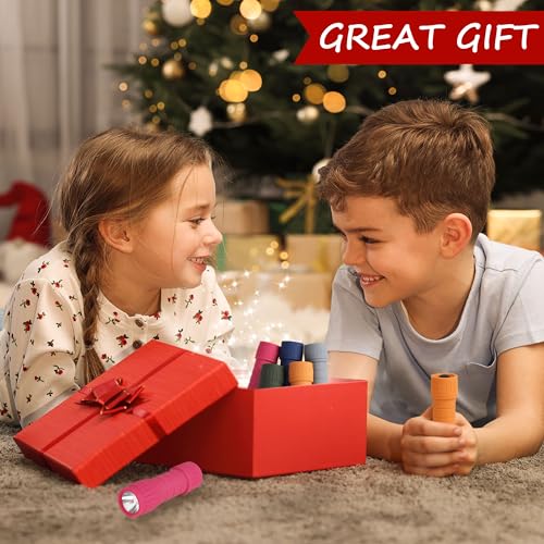10-Pack Mini LED Flashlight Set