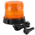 ASPL LED Warning Flash Beacon Lights, 60 LED Amber Warning Safety Flashing Strobe Lights with Magnetic and 16 ft Straight Cord for Vehicle Truck Tractor Golf Carts UTV Car Bus,12V-24V - size: 1PCS