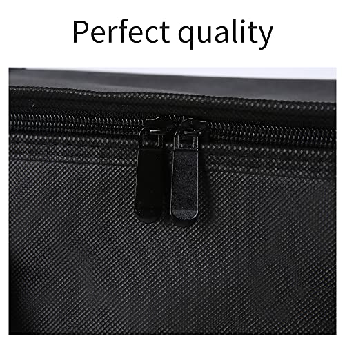 musbus 2Pk Insulated Reusable Grocery Bags, Collapsible Cooler Bag for Groceries, Heavy Duty Large Insulated Bag (16''x9''x13'', Spring Stroll) - color: Black, size: XX-Large（20W x 13H x 10D）