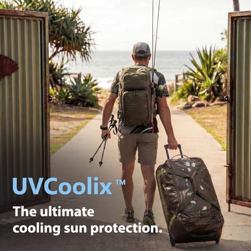 UvCoolix™ Cooling Sweatband Lightweight Running Hat,UPF50+ Protection Breathable Mesh Sun Cap,Quick Dry Performance Hiking - color: White, size: X-Large-XX-Large