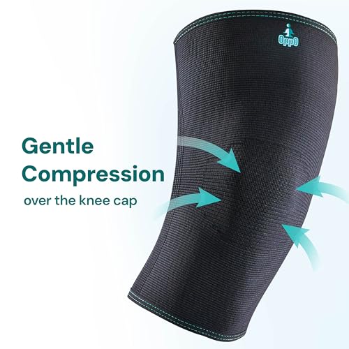 OPPO RK200 Knee Sleeve for Men&Women. Knee & Arthritis Pain Relief. L - size: Large
