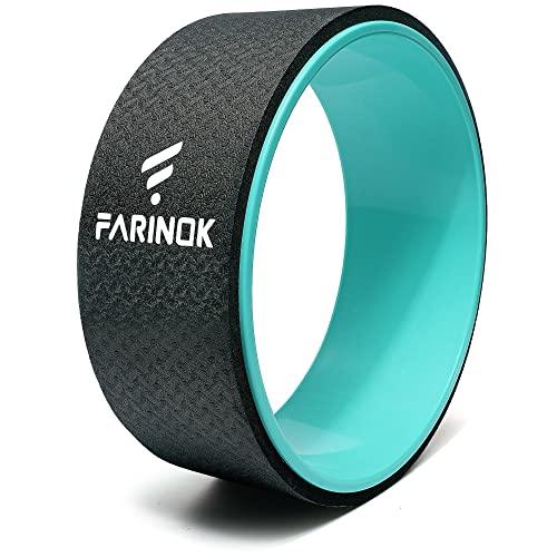 Yoga Wheel for Back Pain Relief, Back Roller Wheel with Extra Cushion - style: SINGLE 13''