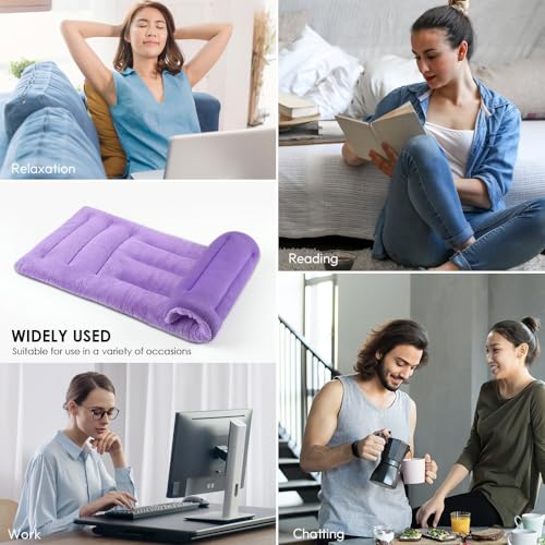 Microwave Heating Pad for Pain Relief, 8 x 18 Purple - color: Heat Pad04 -Purple