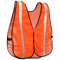 KAYGO Reflective High Vis Safety Vest Mesh for Men and Women KG0008 - color: Orange