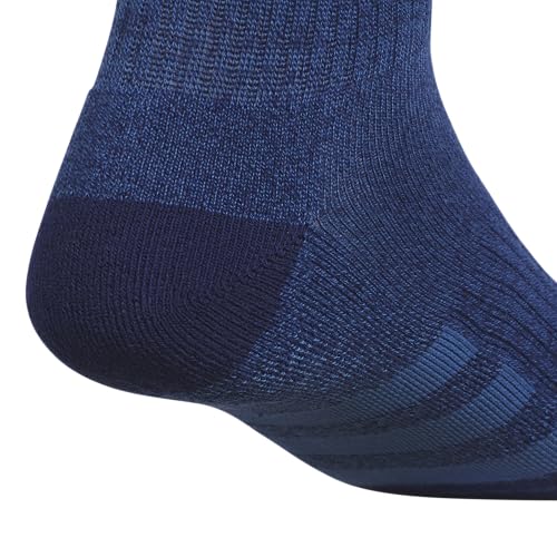 adidas Cushioned 3.0 3-Pack Quarter Socks - color: Dark Blue/White/Dusky Ink Blue/3/Color