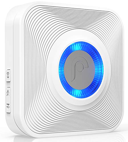 Fosmon WaveLink Wireless Door Chime Add On Receiver, No Sensor, White - style: 1 Receiver