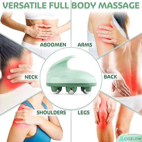 Handheld Lymphatic Drainage Massager - May Reduce Appearance of Cellulite - color: Lymphatic Massager