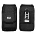 I&H Cell Phone Holster w Pouch Belt Clip for Men and Women iPhone 6 7 8 Protect 4.7 inch Case, Black - color: Black, size: Small