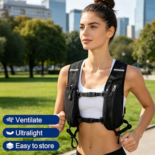 Lightweight Running Hydration Vest for Outdoor Sports