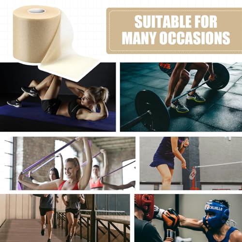 2.75‑Inch 30‑Yard Beige Athletic Pre‑Wrap Tape - color: Beige