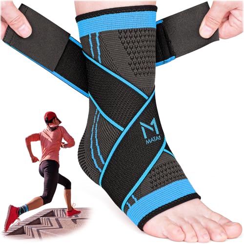 Ankle Brace, Plantar Fasciitis Foot Wrap, Achilles Tendonitis Support