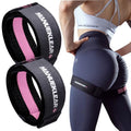 MANUEKLEAR Blood Flow Restriction Bands for Women Butt Lift - color: Pink