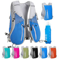 Hydration Running Vest for Women Men,Lightweight Breathable Reflective Hydration Pack with 500ml Water Bottle,Hydration Vest Pack Backpack for Hiking,Camping,Trail Running,Cycling,Race,Marathon