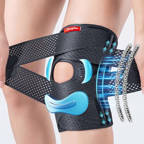 changenow Upgraded Knee Brace for Women and Men,Knee Support with Side Stabilizers XXL - size: XX-Large