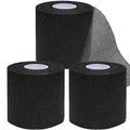 ADMITRY Pre Wrap Tape Athletic,3 Rolls X 22 Yards Black Prewrap - color: Pre Wrap Athletic Tape Black(foam)-3 Rolls
