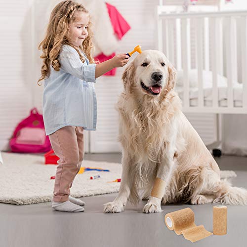 Self Adhesive Bandage Tape (3 Inches X 5 Yards), Elastic Cohesive Bandage - size: 3 Inch