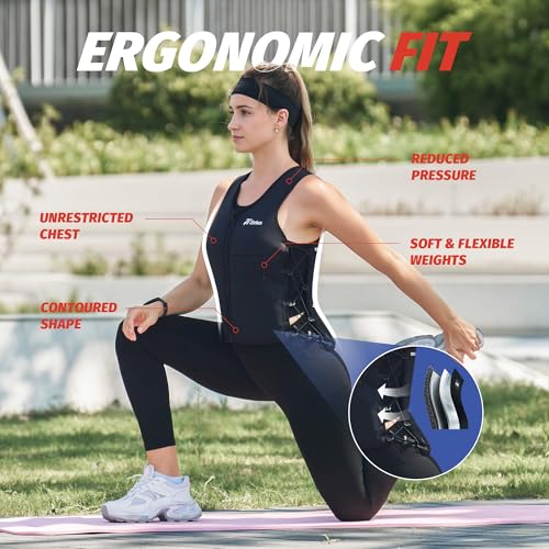 Zelus Weighted Vest for Women Men, Adjustable Z-Fit Slim Weight Vest 1-15lb - size: 10LB&L