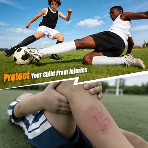 XZQTIVE Soccer Shin Guards Shin Defender for Kids Youth Adult, Ski Shin Guard Calf Compression Sleeve with Honeycomb Shin Pads - color: black, size: X-Large