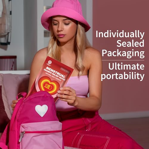 KONGDY Menstrual Heat Patches 5 Pcs for Cramp Relief Heating Therapy Pads