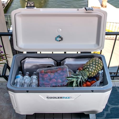 Refillable & Reusable Ice Packs for Coolers – Stays Cold for Days – Non-Toxic & Leakproof, Suitable for Potable Drinking Water – Built Tough, Rolls Up for Easy Storage - size: 7 lb