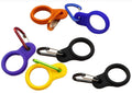 6Pcs Water Bottle Clip, Silicone Water Bottle Buckle with Clip, Portable Secure Bottle Holder Water Bottle, Hanging Rings Silicone Water Bottle Buckle Portable Hiking Camping