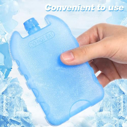 balacoo 4 Pcs Ice Packs for Lunch Boxes: Reusable Slim Coolers Ice Packs