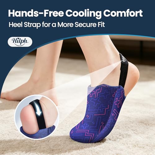 Hilph Foot Toes Ice Pack Wrap for Broken Toes & Bunion Surgery Recovery - style: Blue