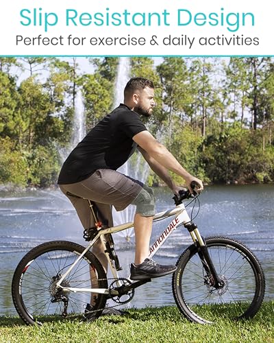 Vive Hinged Knee Brace - Relieves ACL, MCL, Meniscus Tear - Lightweight - color: Gray, size: Small