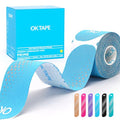 OK TAPE Synthetic Precut Kinesiology Tape for Protection, 2inx16.4ft 20PCS - color: Blue, size: 1 Rolls