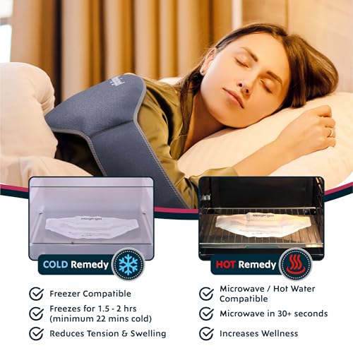 Magic Gel Ice Pack for Back Reusable - 2X Lower Back Ice Pack - Soft Compress for Hot or Cold Therapy - Soft Pad for Lower Lumbar, Sciatica, Tailbone Support - style: Back Pain Gel Pack