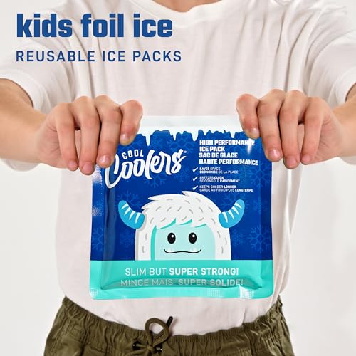 Cool Coolers by Fit & Fresh High Performance Ice Packs for Lunch Bags, 4pk - color: Blue (4 Pack)