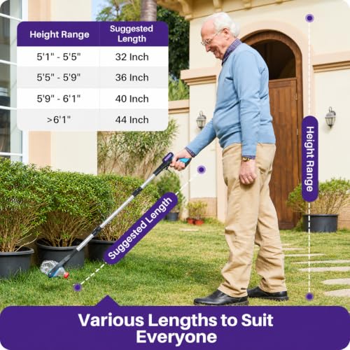 KEKOY Grabber Reacher Tool Heavy Duty, 36 Inch Foldable Grabber for Seniors - size: 36 Inch of 1 Pack