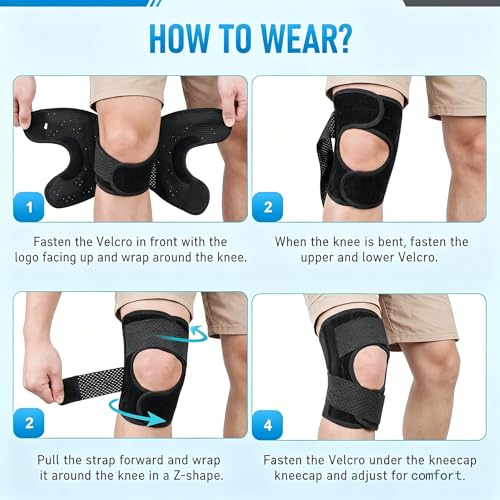 Knee Brace for Women & Men,Knee Brace for Meniscus Tear,Knee Support