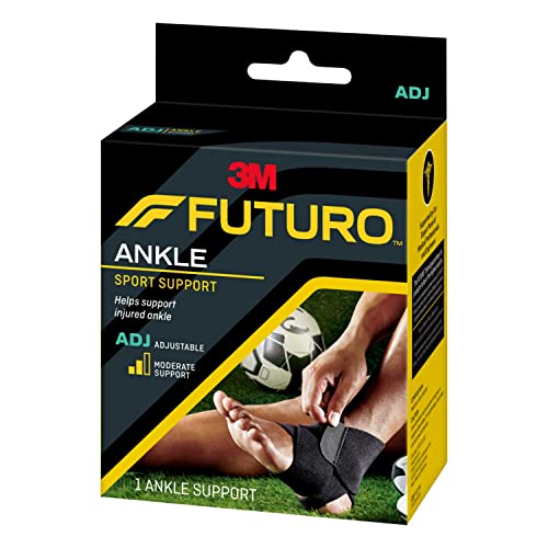 Futuro Sport Ankle Support, Adjustable (Pack of 2) - size: 1 Count (Pack of 2)