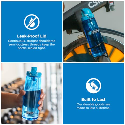 Nalgene On The Fly Bottle Replacement Lid - color: Blue/Blue