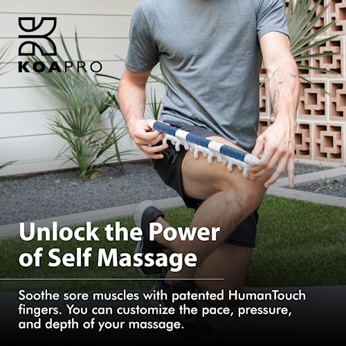 KOAPRO Trigger Point Fascia Stick Tools - Graston Gua Sha Scraping Massage - Deep Tissue Pressure Point Back Shoulder Neck Massager Full Body Physical Therapy Tools