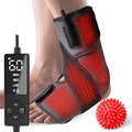 sticro Foot Heating Pad for Ankle Achilles Heel with Massage Ball - color: Gray
