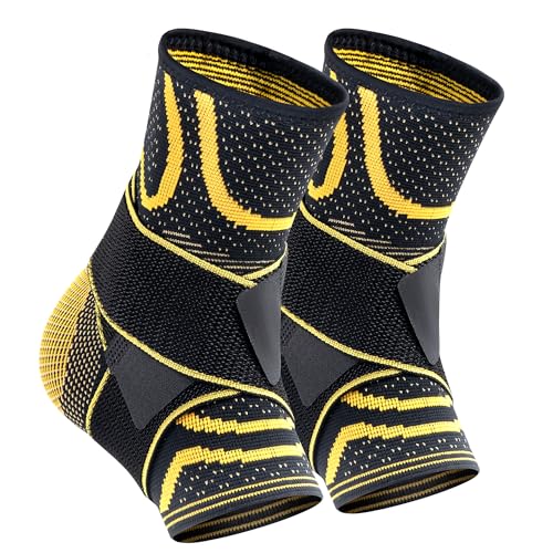 Ankle Brace with Straps (PAIR) - size: Small