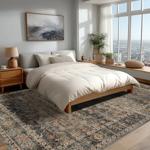 Ruaruarug Washable Area Rug 9×12 for Living Room, Ultra Soft, Camel - color: Camel, size: 9' x 12' (Rectangular)